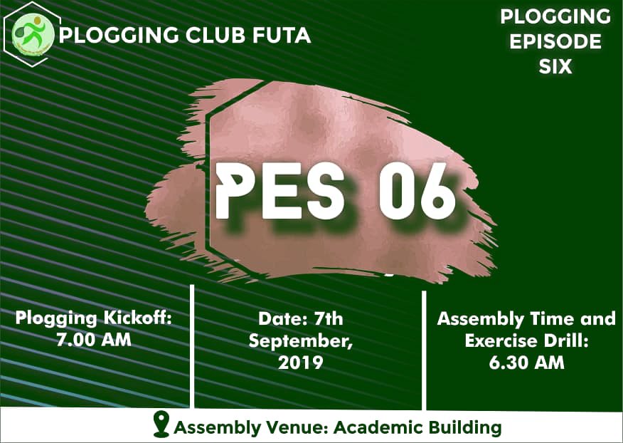 ploggingnigeria's tweet photo. 1/n
This weekend in #PloggingClubFUTA... 📍📍📍
@FUTAkure @SDGsFUTA @futablog @Proud_futarian @InsideFUTA @FUTARadio931FM @tedx_futa @futagists @FUTATigers_ @thefutastudent @BeyondFuta
#PloggingNigeria
#WeKeepFitToKeepClean
#FitPeopleInCleanCommunities https://t.co/ao8SFKXuk8