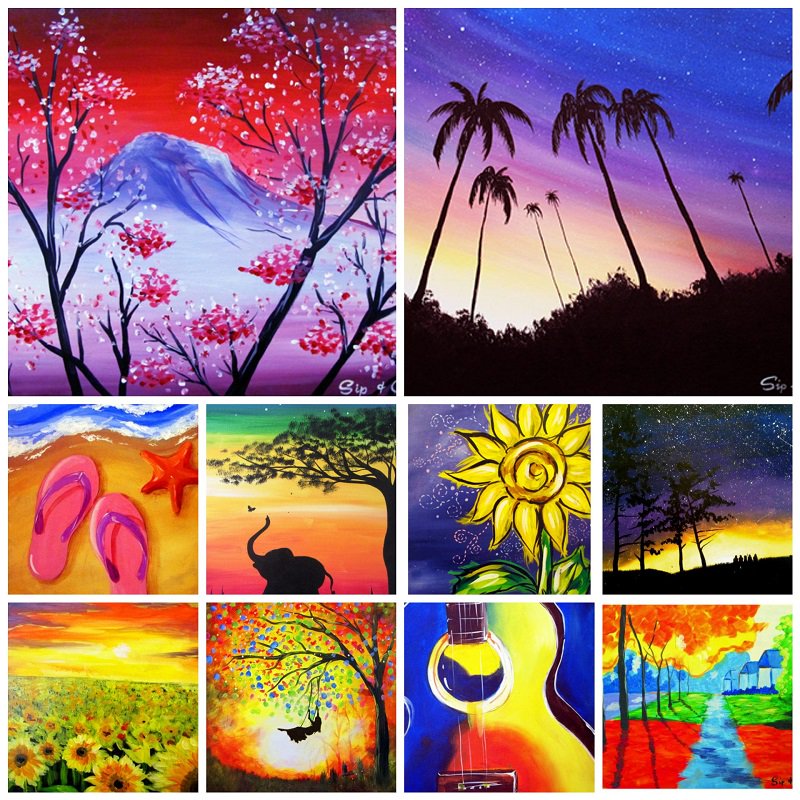 sip and gogh paintings