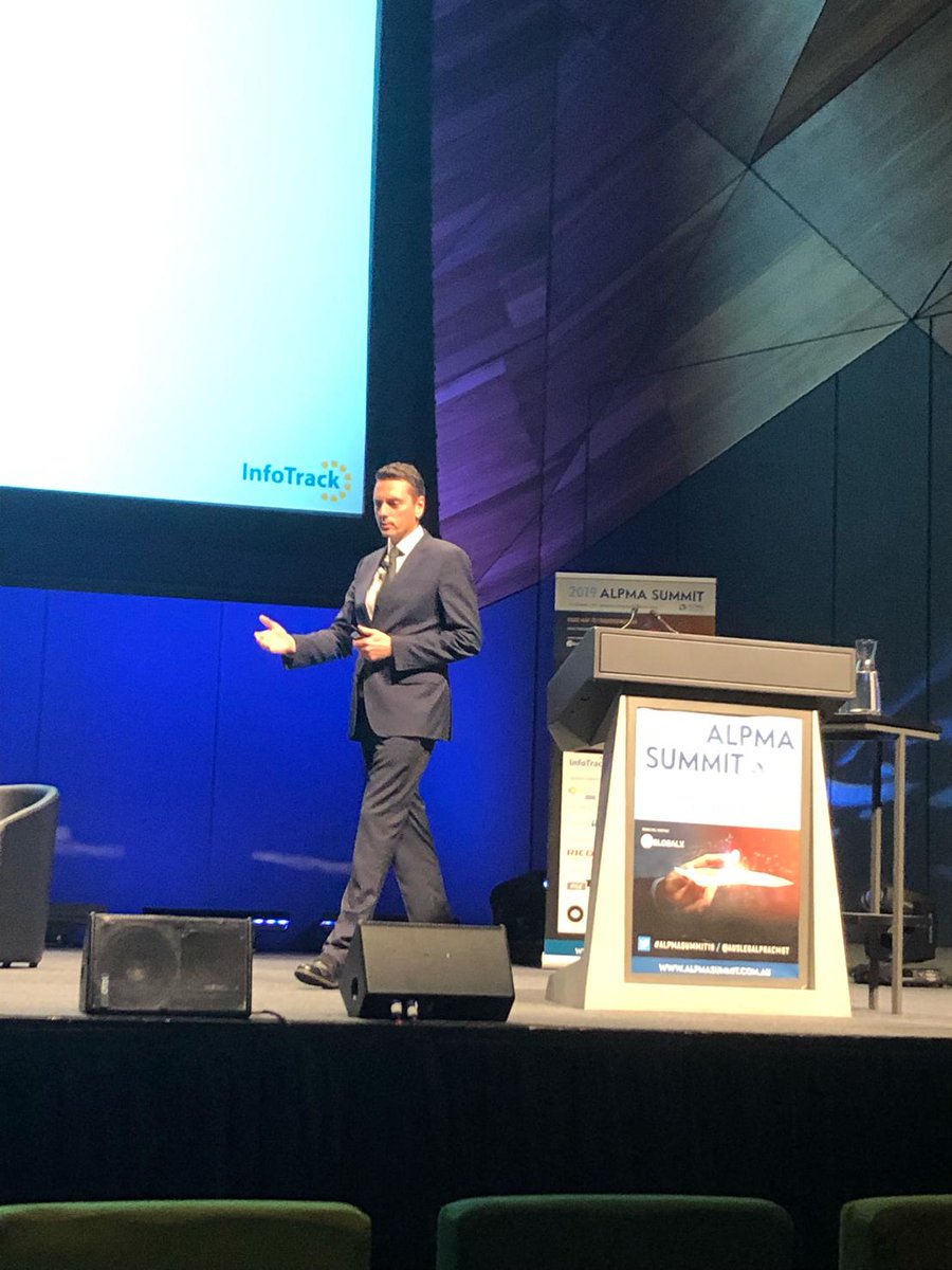 InfoTrack_AUS's tweet photo. Our very own CEO John took the stage along with Simone Herbert-Lowe (Law & Cyber) at the #ALPMAsummit2019 this morning.
Want to find out how you can protect you and your client usingSecurexchange? Come by and visit us at the stand.
#Cybercrime #LeadingInnovatorInTechnology https://t.co/Tgupp3xdgF