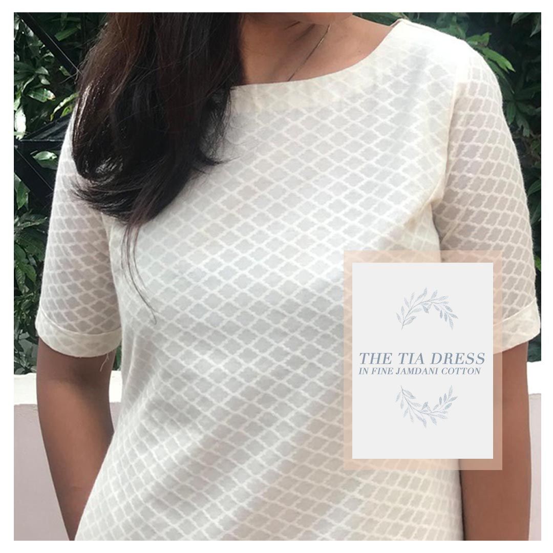 ela_india's tweet photo. A sneak peek at our Jamdani Edit. Releases on Thiruvonam, that's September 11th. Stay tuned.
#jamdani #womenswear #whitedress #shiftdress #ootd #ootdsummer #madeinkerala #handloom #HandloomLove #HandloomCotton #onamlaunch #onam #onam2019 https://t.co/kSSWiO4QPk