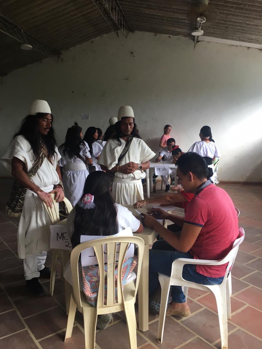 Simulacro electoral en simonorwa con la participación del profesor Yann Basset#hoy centro de pazUROSARIO