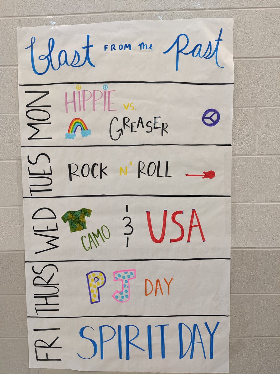 RockvaleHigh_TN's tweet photo. Get ready for Homecoming week next week!! https://t.co/1ki4e0sAPQ