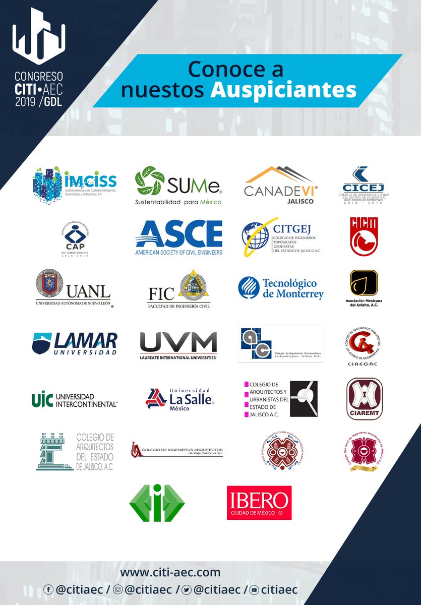 ESTIMADOS AMIGOS ESTÁN INVITADOS!
#CONGRESOCITI2019/GDL