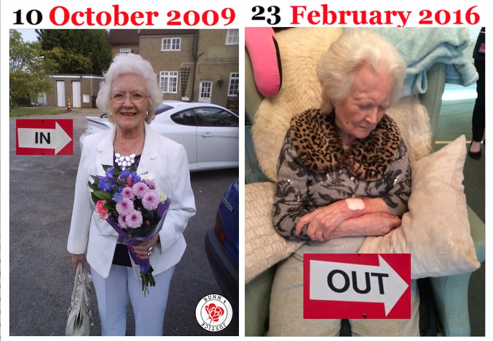 BunnDeborah's tweet image. #CQC said ours was a contractual issue - Merrie Loots is a private care home with a 28 day Notice to Quit policy. Mum was forced to leave with late stage dementia, died 7wks later  &amp;amp; Care Home was awarded a Good rating. Why? #JusticeForPatsy #GoneButNotForgotten #RevengeEviction