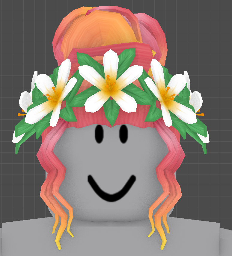 Erythia On Twitter My Mom Had This Great Hat Idea So I Recreated It A Simple Yet Pretty Hawaiian Flower Crown Hair And Crown Sold Separately Roblox Robloxugc Https T Co 7rizmlmiax - tropical flower crown roblox