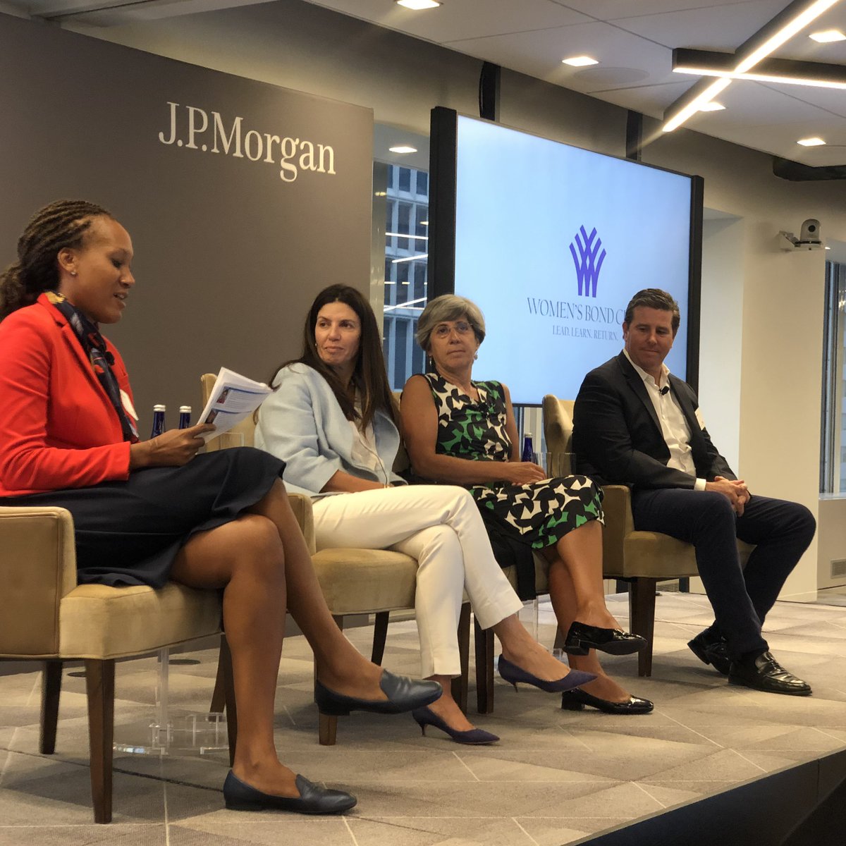 AlexZPaladino's tweet photo. Great panel with Manuela Veloso, Ravit Mandela, Joe Kane &amp; Nicole Clopton @jpmorgan on Artificial Intelligence: What is it, What’s Happening Now &amp; What’s Next and how AI can help firms with #operationalefficiency #AI @wbcny #wbcny https://t.co/KC5ZmOQnct