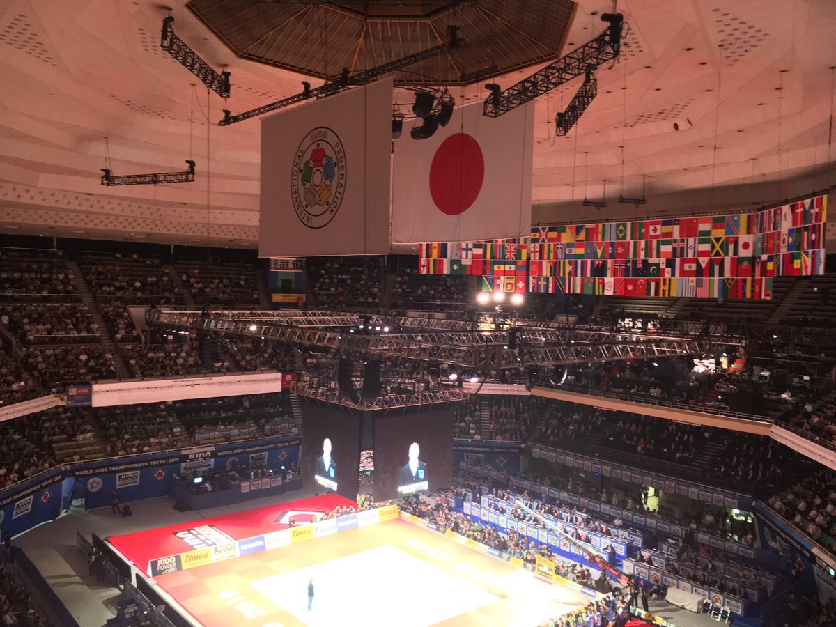 wase_sand's tweet photo. 8月26日の世界柔道の記録をちゃんと残せていなかったので写真追加！
試合に夢中であんまり写真撮れなかったけど…笑

柔道また現地観戦したい！

#世界柔道
#JudoWorlds https://t.co/hn8DxrTHeM