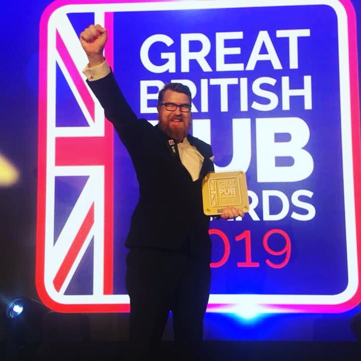 We won! Chandos Arms is the Best Local in the Great British Pub Awards! #greatbritishpubawards #britishpubawards2019 #colindale #chandosarms #bestlocal #winner