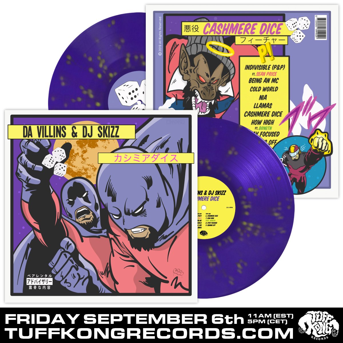 DjSkizz's tweet image. Tomorrow 11am EST , don't sleep .. only 300 pressed .

TuffKongRecords.com 

#CashmereDIce #DaVillins #SeanLivesOn