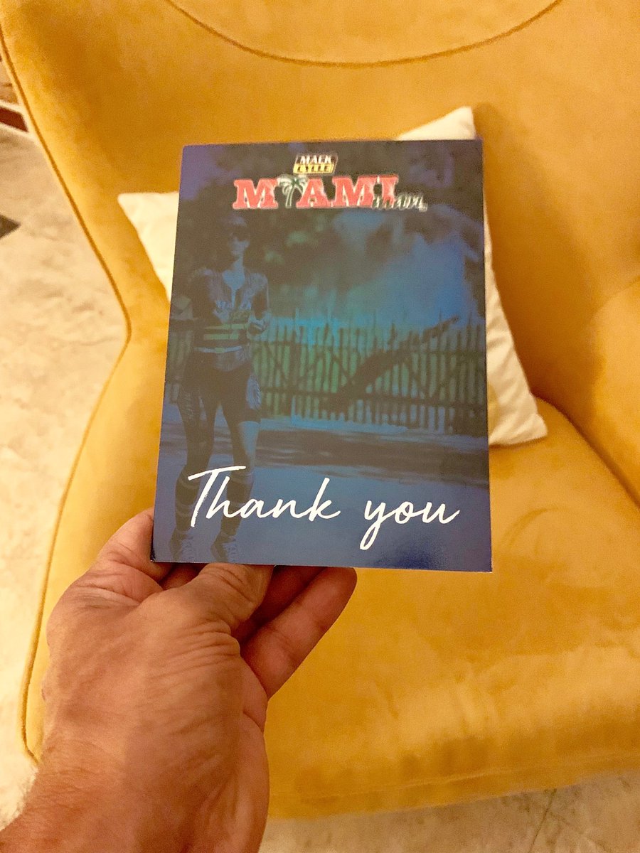 Sammy317's tweet photo. Because details matter, I love the nice touch by ⁦@MultiRaceEvents⁩ I received in the mail. Honored to serve as a #MultiraceAmbassador Next up #MiamiManTriathlon #swimBikeRun #Triathlon https://t.co/Sw3VoM202K