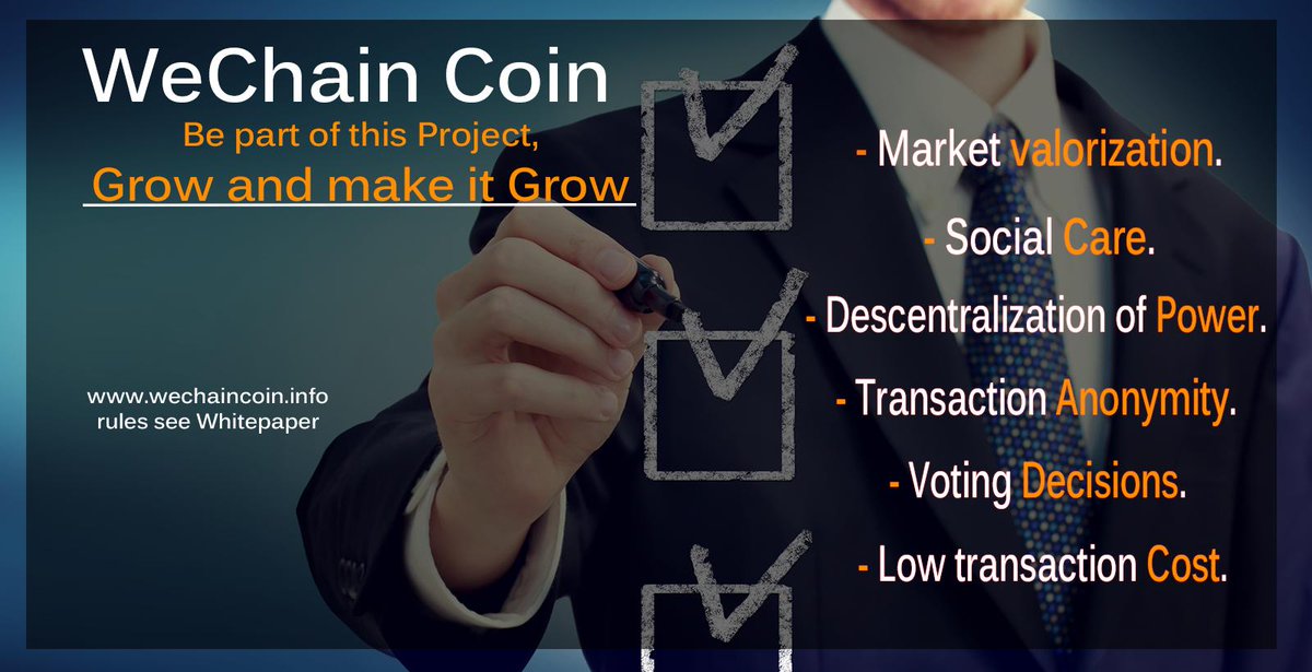 WeChain Coin tweet media