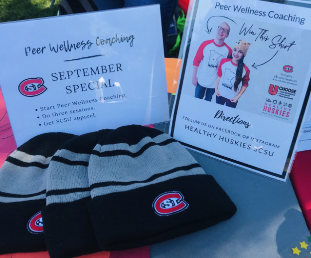 hlthpro's tweet photo. Free SCSU Apparel! Schedule 1 appointment in September and 2 the rest of the semester and you automatically win. 

To sign up: huskypups@stcloudstate.edu or 320-308-4179
You can also stop by our office in Eastman Hall room 111
#SCSUPeerWellness #SCSU #Eastman111 https://t.co/Wyb3YMidEv