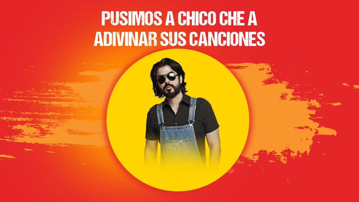¿Se acuerdan cuando pusimos a <a href="/Chico_Che_Chico/">Chico Che Chico</a> a adivinar las canciones de su álbum? 🤣😎, acá se los dejamos para que vayan bien preparados al concierto. 
bit.ly/2Ly9znw