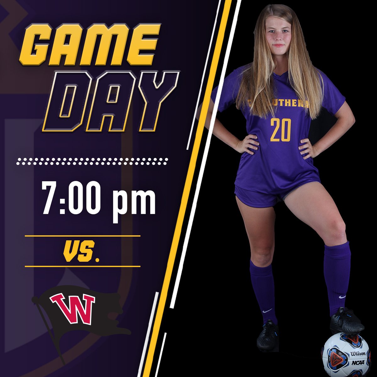 IT'S GAME DAY! For the first time in 2019, #CLUsports competes on their home ground as @CLUwVolleyball starts off in the Cal Lu Fornia Invitational and @CLUwSoccer hosts Whitworth at 7 p.m. for their home opener at William Rolland Stadium! #OwnTheThrone