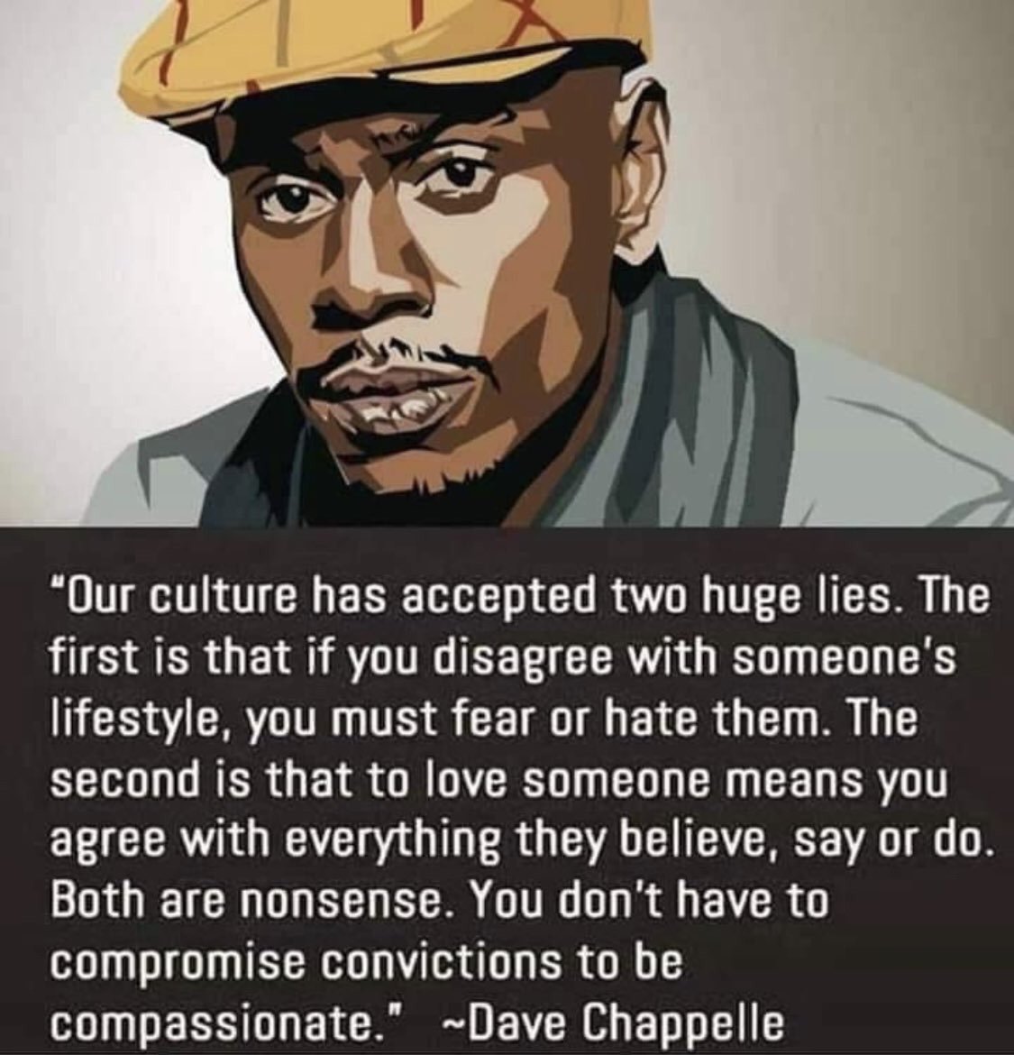 MechanaghtOG's tweet photo. Damn, Dave Chappelle is deep https://t.co/TrtdGQp8VO