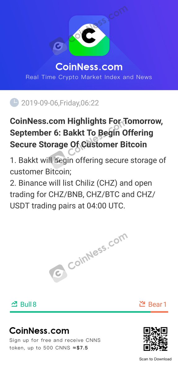 Daikacanoc1's tweet photo. [https://t.co/j5ietiGOKa Highlights For Tomorrow, September 6: Bakkt To Begin Offering Secure Storage Of Custom...

https://t.co/vddB39mt16 https://t.co/wnHirAQNwa