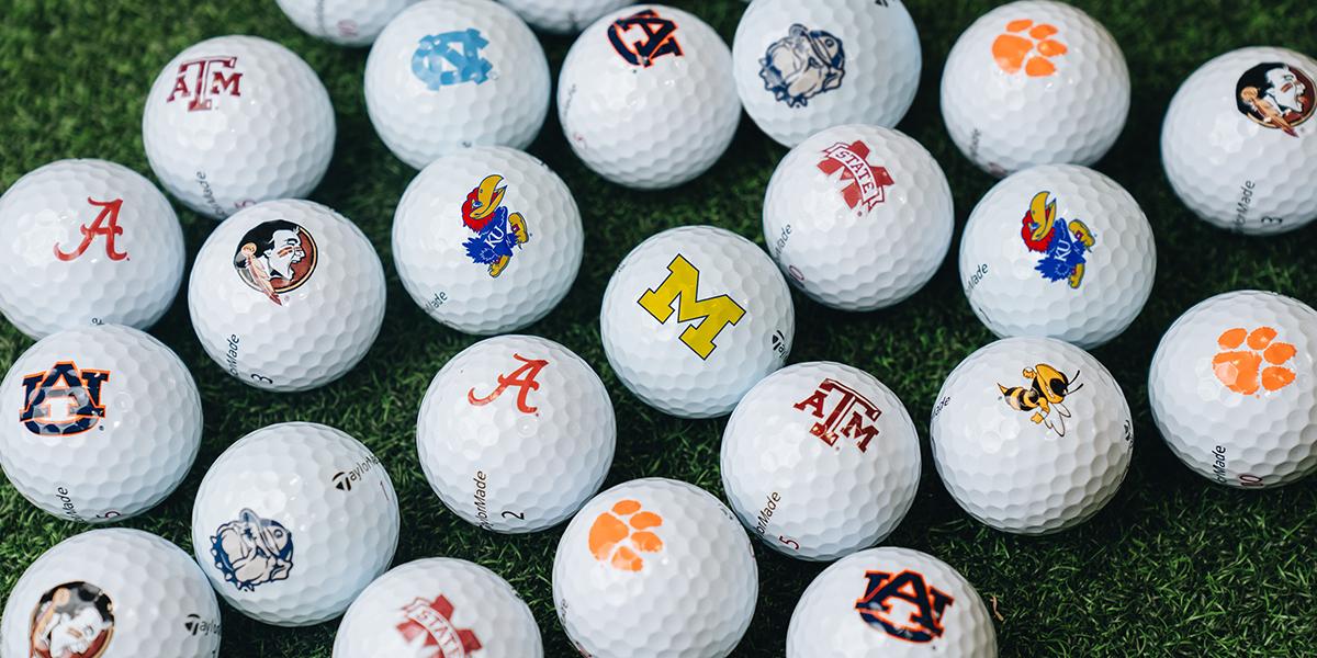 College Golf Equipment, Footballs, College Golf Accessories