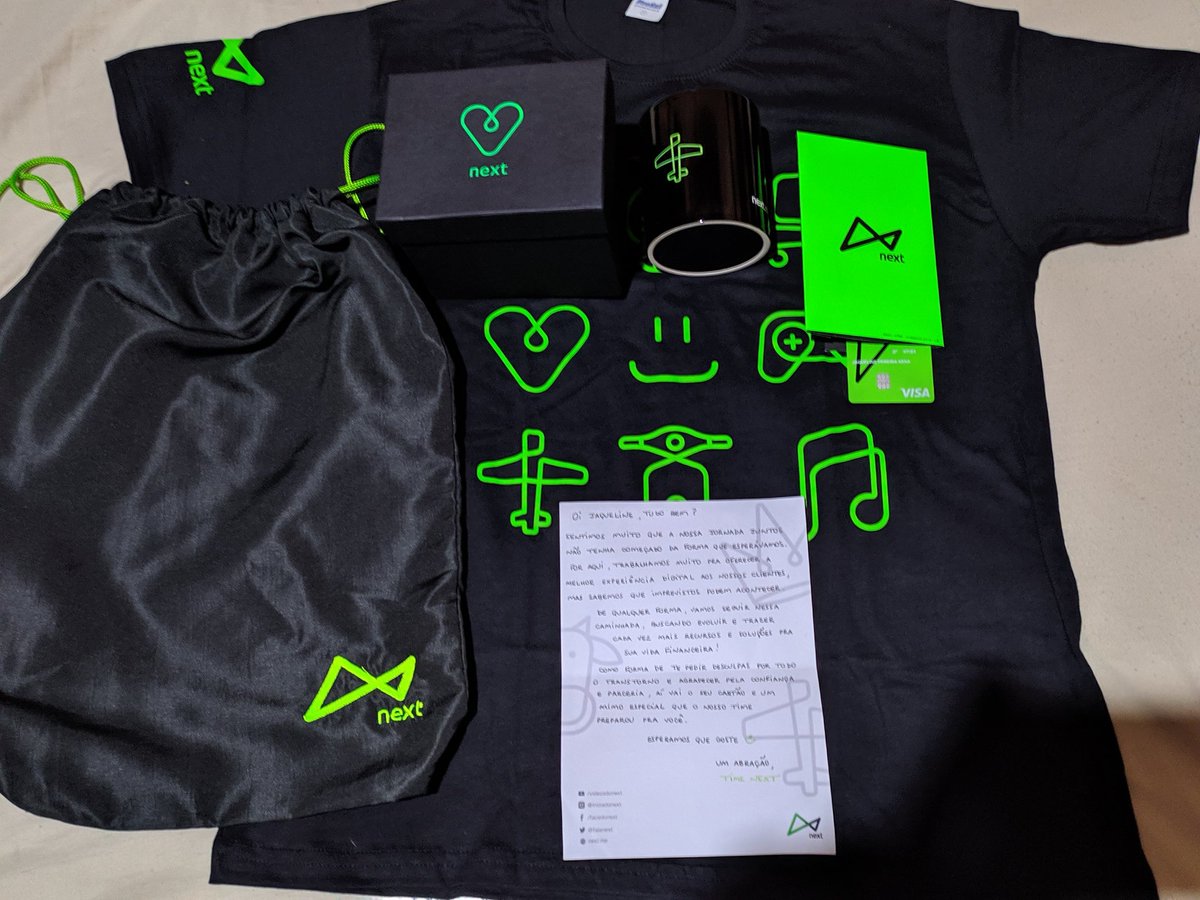 tuittajaque's tweet photo. Muito obrigada @falanext! Que nada, sem transtorno pq tudo foi resolvido, estou feliz por ter recebido corretamente, amei os mimos. #Next #falanext 🥰🖤 https://t.co/H2NG2hXIIc