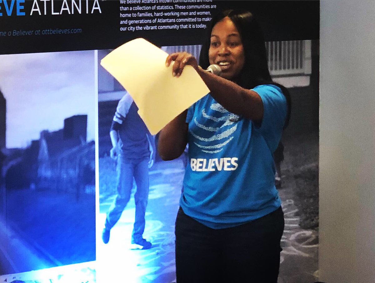 gsc_unitedforce's tweet photo. We Believe! ATLANTA!! What a wonderful sight seeing our AT&amp;T family and community come together to celebrate AT&amp;T Believes Day! #ATTBelieves #GSCBelieves #GSCUnitedForce https://t.co/NGFmljXYZX