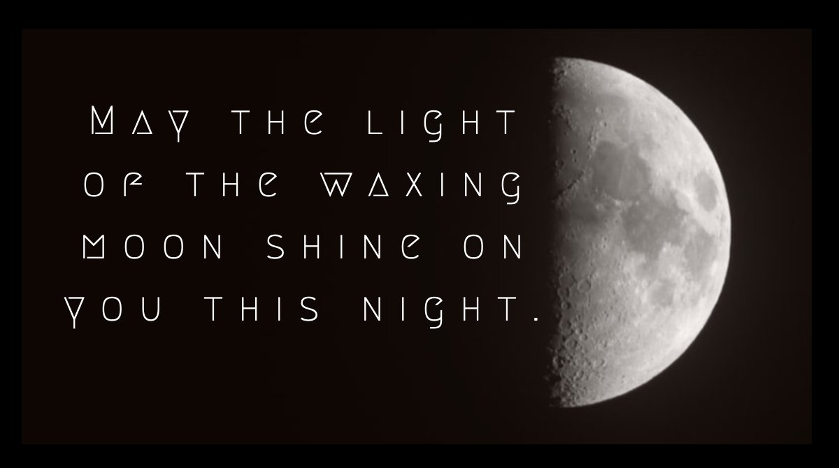 liondragonfly's tweet photo. May the light of the waxing moon shine on you this night.

#adfdruidry #druwitch #obod #firstquarter #witch https://t.co/TASAtPzaBB