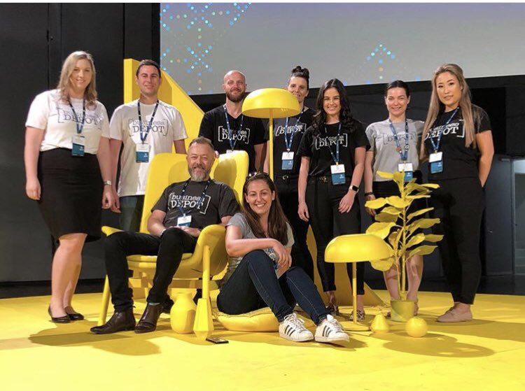 A huge thank you to the <a href="/business_DEPOT/">businessDEPOT</a> #brisbane team for welcoming us this week! Such a great bunch of people we’ve teamed up with #Xerocon2019 #sydney2020