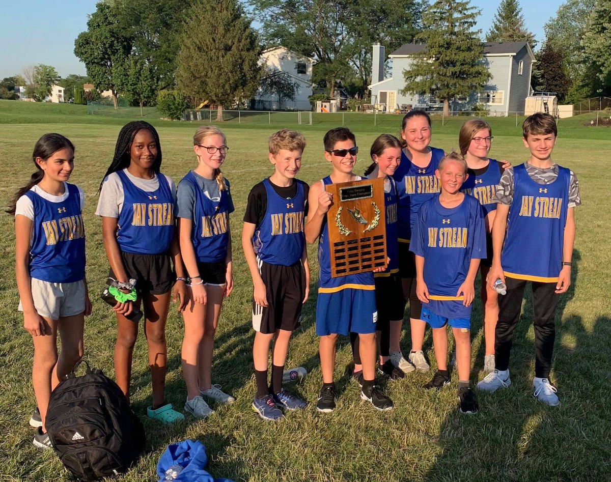JayStreamPTA's tweet photo. Congratulations to Jay Stream Cross Country team on winning the crosstown classic. After three long years, they won back the title! https://t.co/cm7oE7rXFm