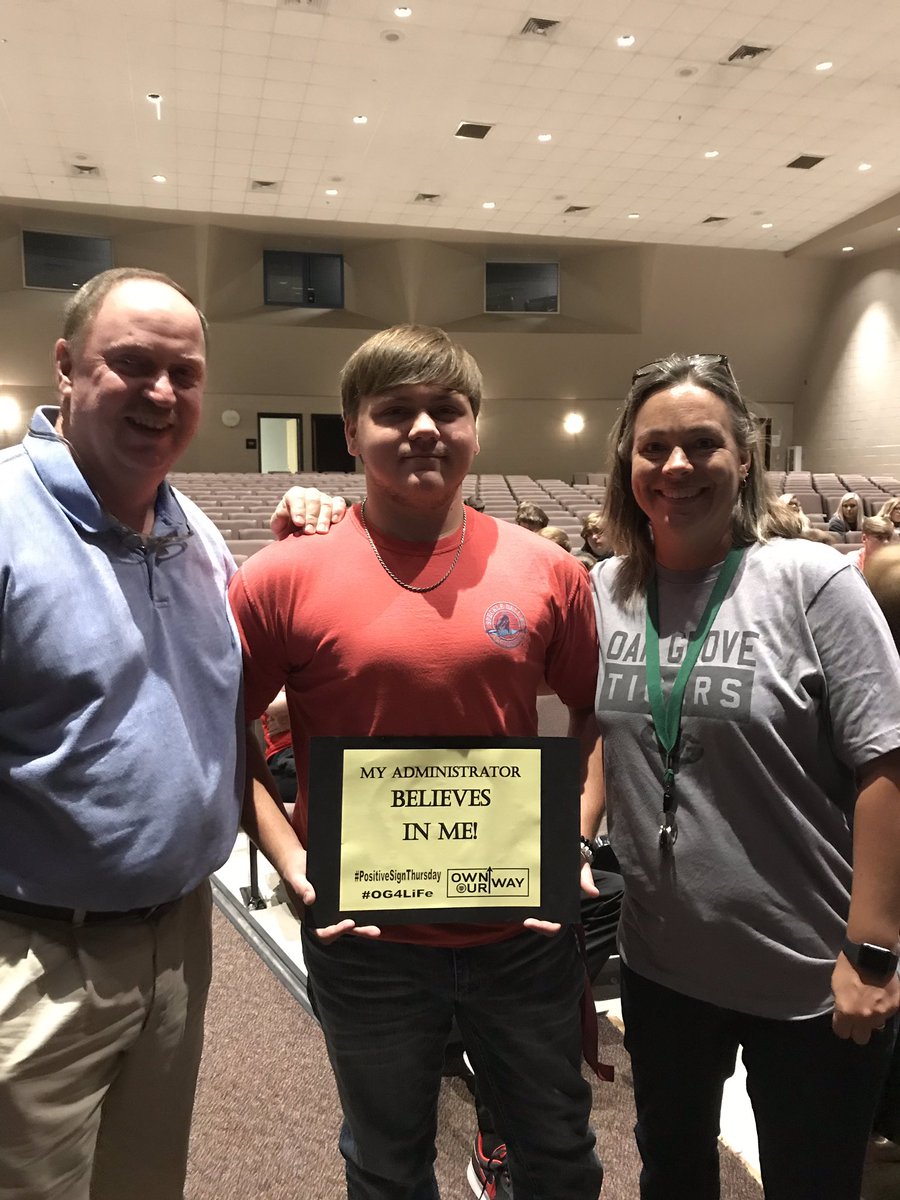 OakGroveTigers's tweet photo. #PositiveSignThursday continues in our CTE classes.....#OG4LiFe @JEFCOCareerTech https://t.co/oOx0H6B1sA