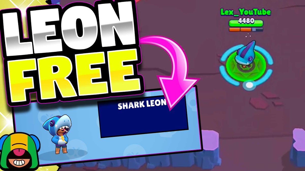 Lex On Twitter So You Want A Free Legendary In Brawlstars Well Go Check Out This Video Where I Tell You About The Giveaway For Shark Leon And If You Don T Have