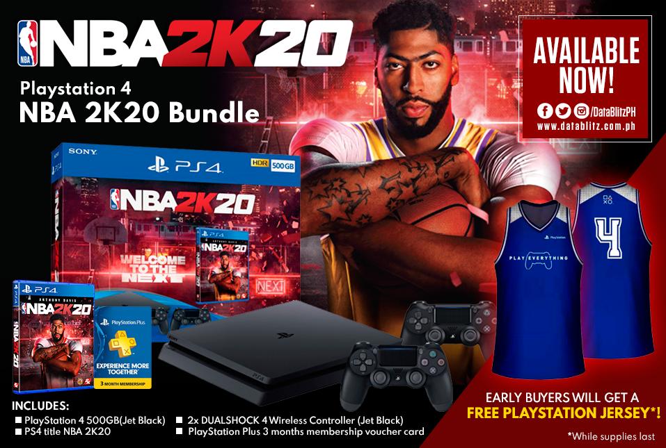 PS4 Slim 500GB NBA 2K20 Bundle will be