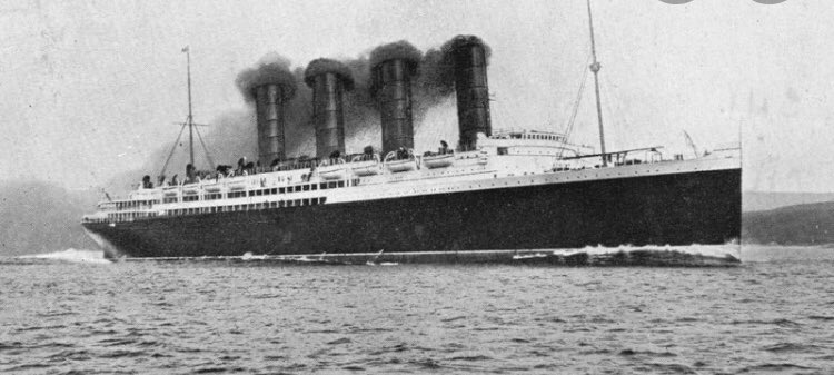 Woodrow13915649's tweet photo. Just got off my favorite ship 🚢🚢 #lusitania, don’t want anyone touching it or else😤 #KOWWI19 https://t.co/SiQ4ChWQh9