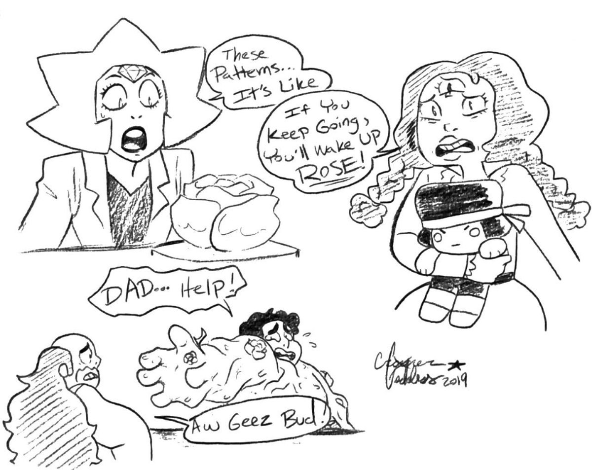 @cartoonnetwork @LilMissKiwi Guess it's time for me to bring my old AU doodles back 👌