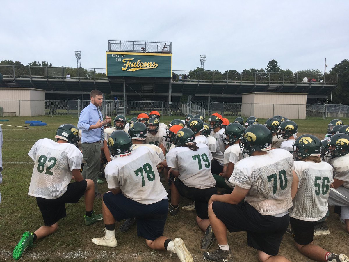 It was great to have Ryan Shea VP at Beckwith Middle School (Rehoboth) and former Dartmouth High football Captain speak to our team today.