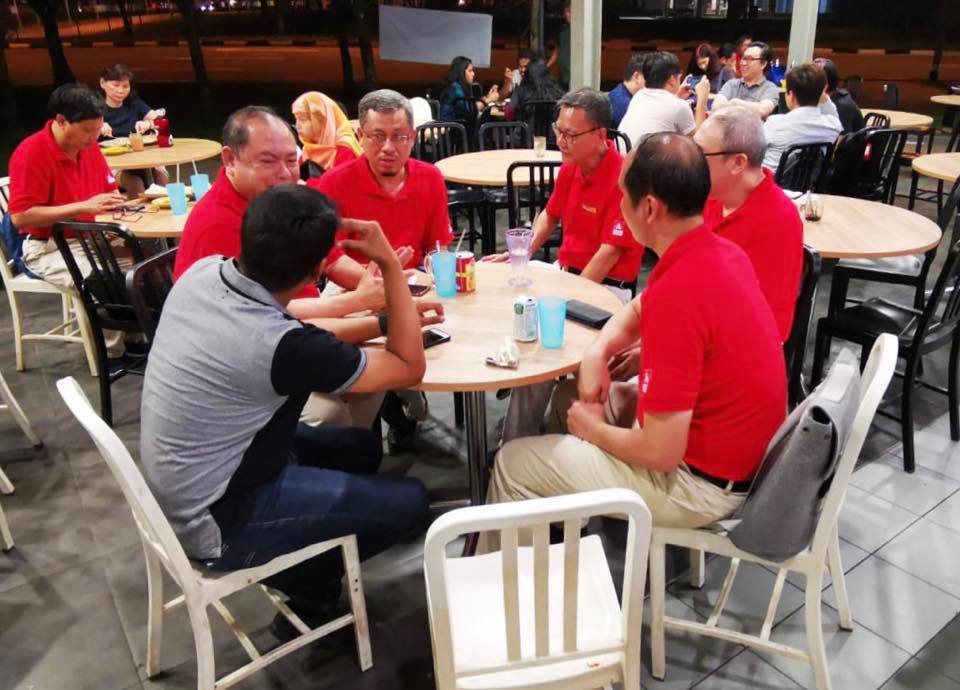 yourSDP's tweet photo. Yesterday, our Marsiling-Yew Tee team stayed up late to understand your concerns. The SDP is well equipped and always ready to stand up for Singaporeans. 

#SDPNOW #TheWayForward https://t.co/z45X7mdLDp