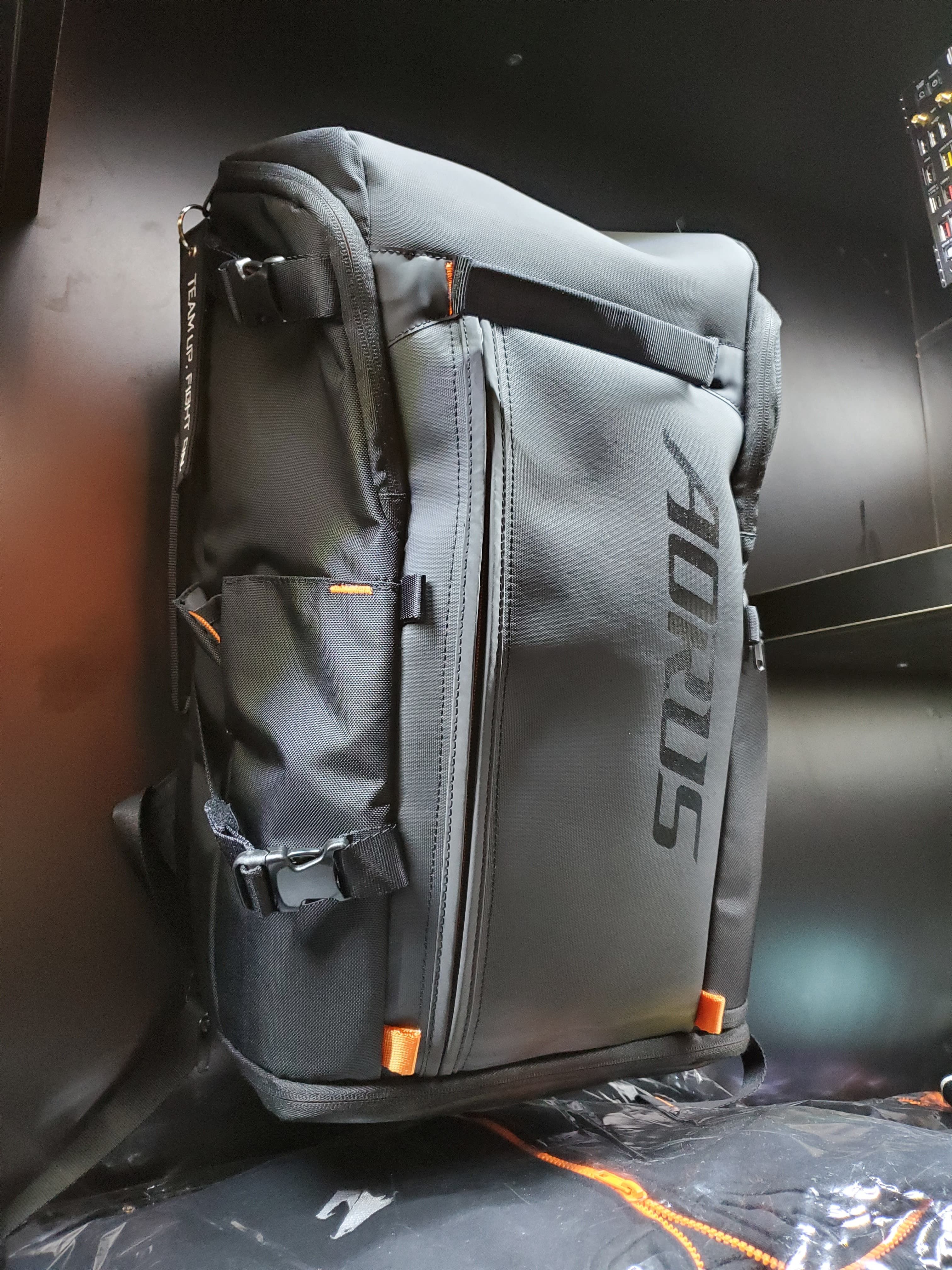 AORUS on X Making a debut at paxwest2019. The new. AORUS backpack Would you rock this Let us know . aorus aorusgaming backpack gamingbackpack camerabackpack gaming paxwest https t HHuTfwXXE8 X