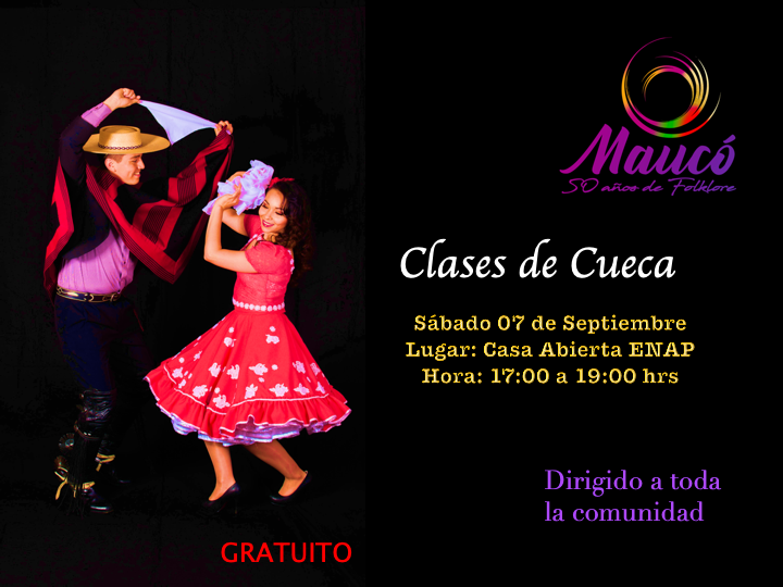 grupomauco's tweet photo. Este 07 de #septiembre ven a bailar con nosotros, nos vemos en @CasaAbiertaENAP  #Concón #GrupoMaucó https://t.co/sTEqvMFI53