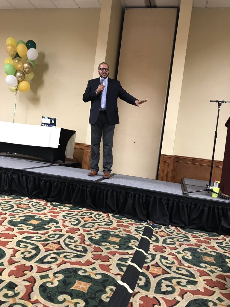 Listening to <a href="/ETobyBoyd/">E. Toby Boyd</a> at the CTA Annual Kick-Off Conference! Thank you Mr. President for your words of encouragement and inspiration!