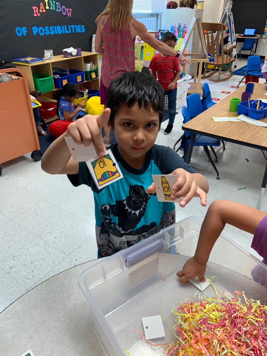 Sensory learning is always so engaging for my EL kinders! <a href="/SullyES_LCPS/">Sully ES</a>