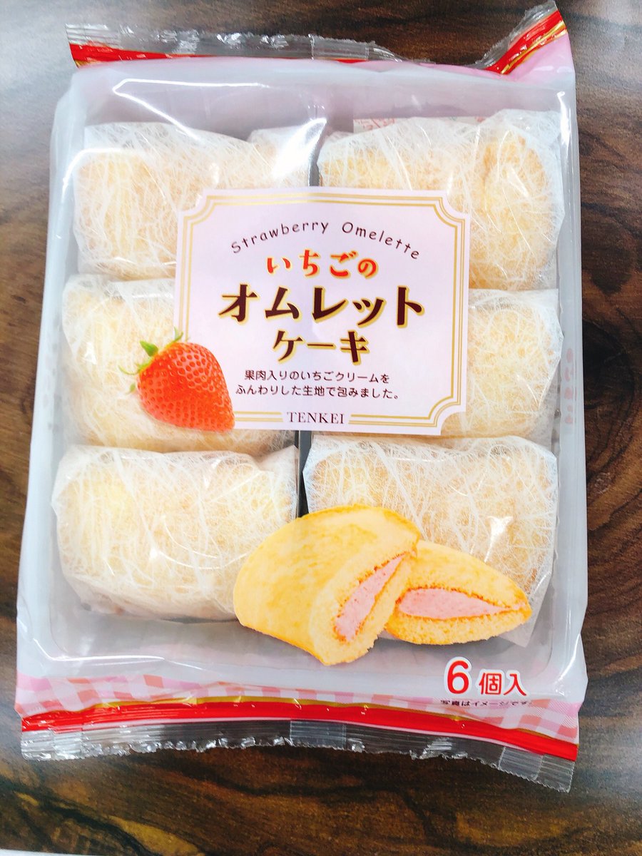 いちごのオムレットケーキ