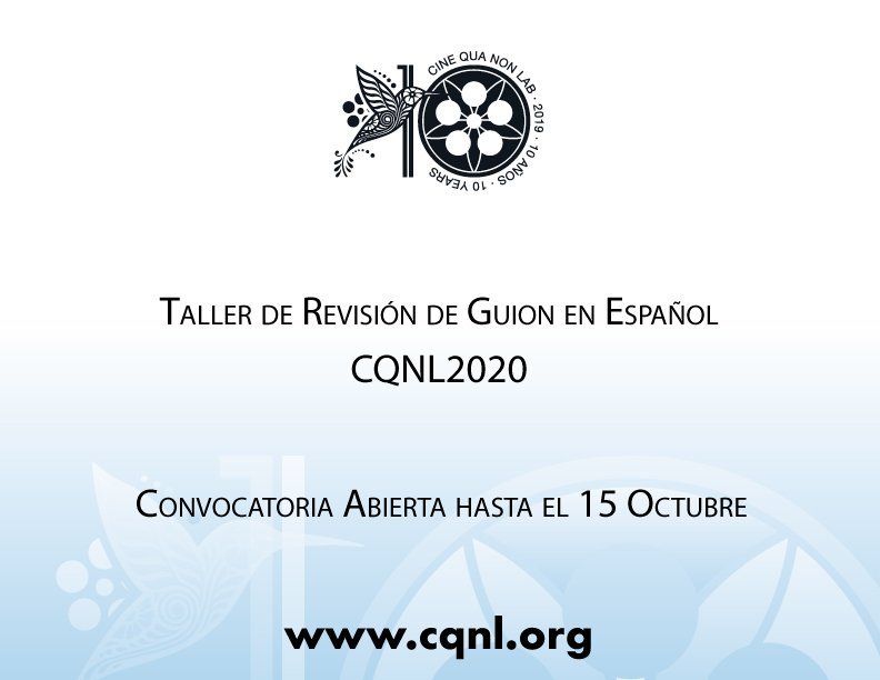 Cine Qua Non Lab tweet media