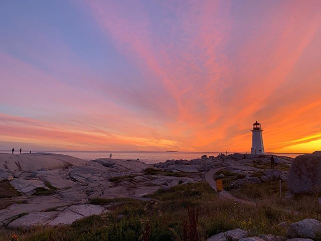 Peggy’s cove. Thanks for the ride, @jasonspillner and the #Yamaha crew! #novascotia #sunset #nofilter #halifax #peggyscove ift.tt/2LwWRFx