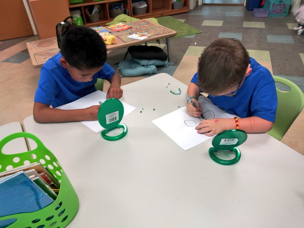 lwaterfield13's tweet photo. After watching Austin's Butterfly and discussing critique and revision, these kinders completed their first drafts of self portraits. #firsttry #specificfeedback #identity
@lusk_courtney https://t.co/afUV4b2aMz