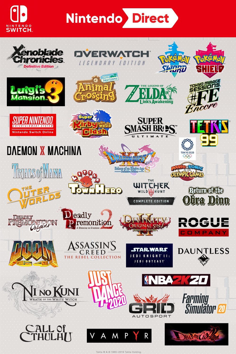 Duração do Nintendo Direct para a E3 2019 é confirmada pela Nintendo em seu  Twitter - Nintendo Blast