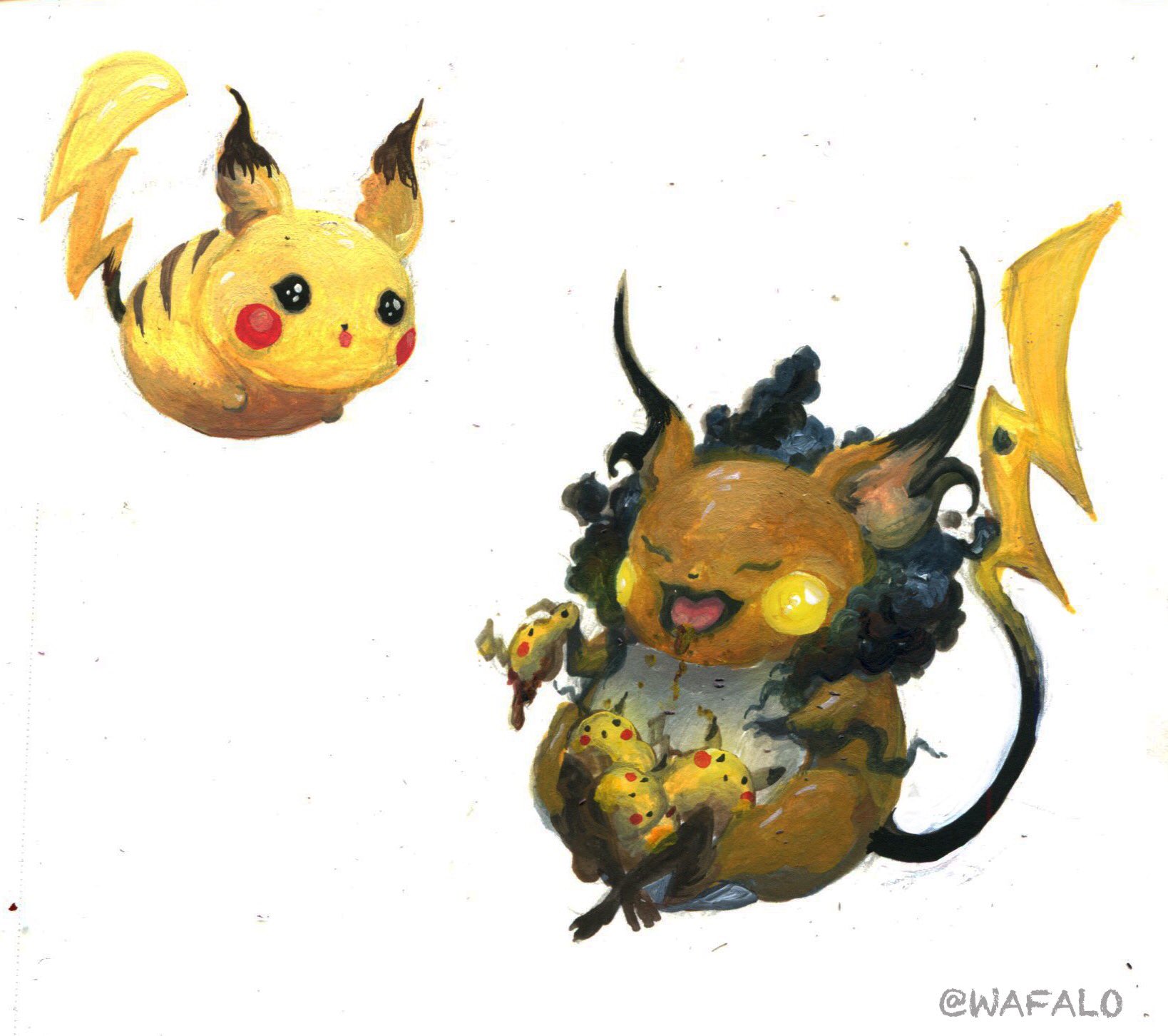 Dedenne And Raichu Eve Guerrero Raichu