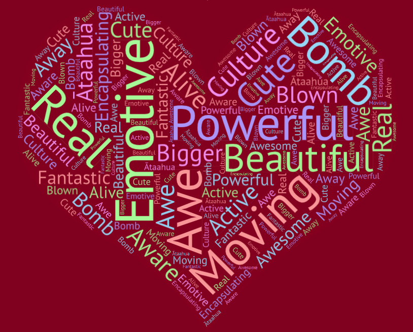 Last chance, the final #AIAF2019 showing of aloFA is tonight from 7pm at the Blue Baths Shows &amp; Entertainment. This is how Rotorua audiences have described it so far... There are limited tickets available at ow.ly/ZrN750vNAq1