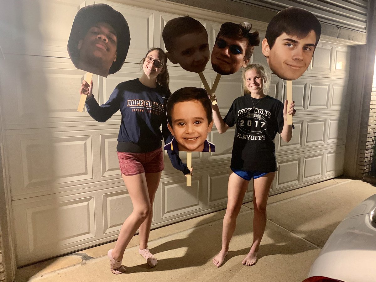 thscoltcrew's tweet photo. Late night project! @JakeWise54 @ian_carley @cpischel11 @TarekAtasi @JavierBanks4 !! Sneak peak of fatheads you will see at the game tmrw @7 come out to athens! Deck your self out in camo! We hope that everyone can recognize Dante tmrw by putting a #10 on your shirt! https://t.co/uHD4rXIZnO