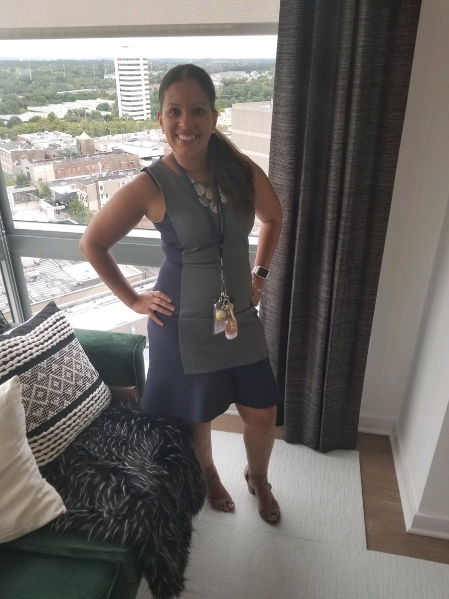 Celebrating the grand opening of NBPAC . We even got a VIP tour that included the rehearsal for Paul Robeson. Then we checked out the new apartments with the most amazing views!