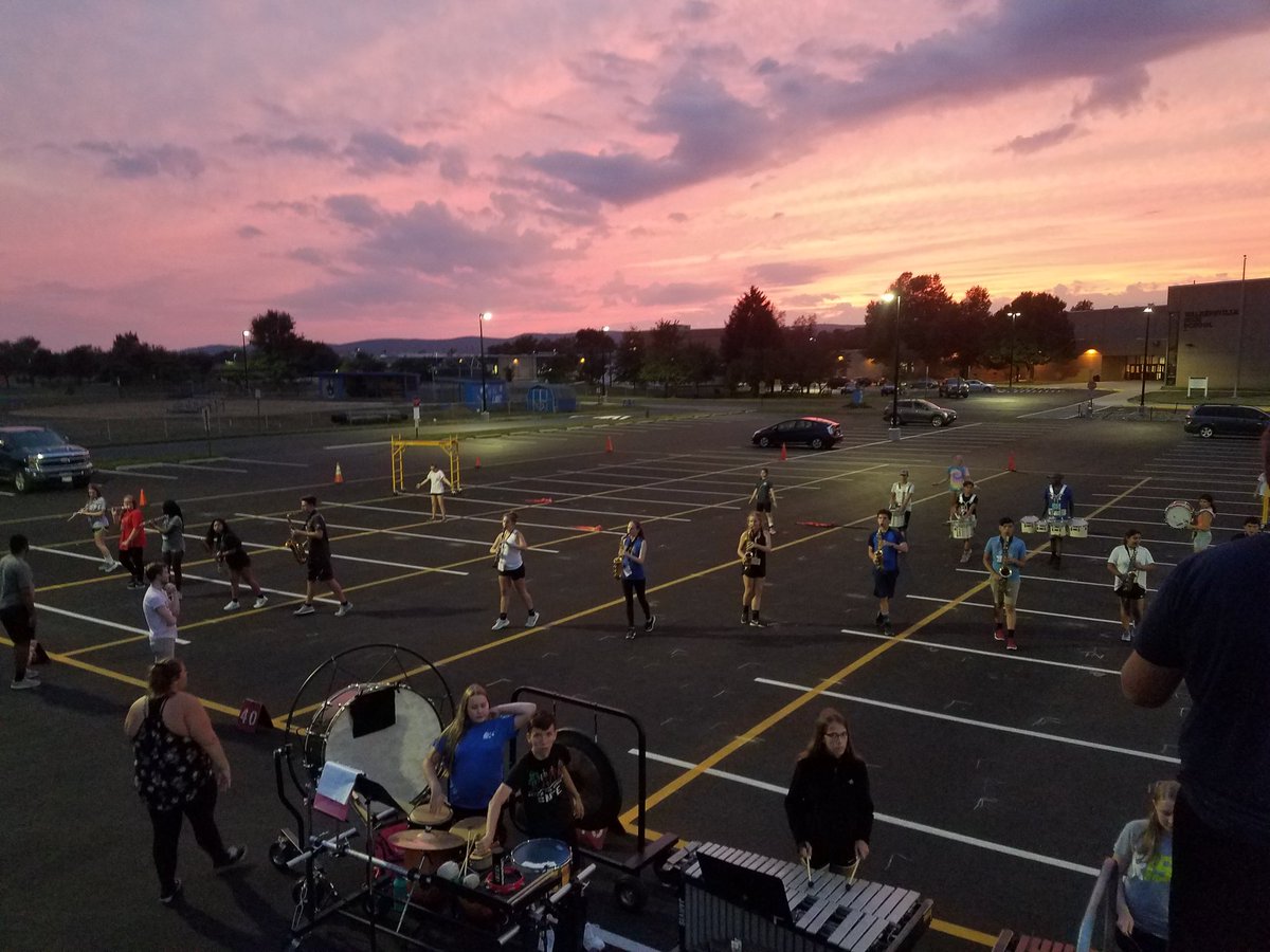 MrLoyMusicTeach's tweet photo. The WHS Marching Lions will present a preview of their 2019 field show, "WE ARE..." this Saturday, at 4 in the WHS stadium.  Please come out and support this great group of students! @WHSAlphaLion #WeAreVPA #MarchingLions #ThePrideofWalkersville @journalism_whs @WHSTailgateCrew https://t.co/RlzilhdnqE