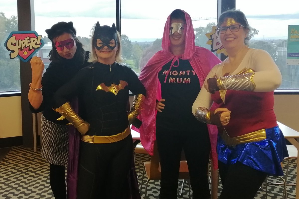 <a href="/AustStrokeReg/">AuSCR</a> in the superhero theme raising awareness for #strokeweek2019