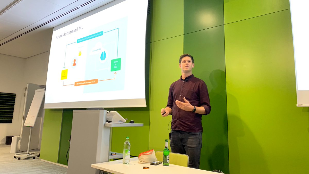clemenssiebler's tweet photo. Thanks to everybody who showed up to the #GlobalAINight in Munich last night and thanks a lot to @AzureDevMuc for organizing this fun and insightful community event! Hope to be part of it again soon! https://t.co/pMvbCkxQN3