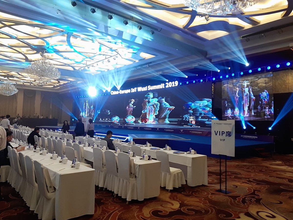 libelium's tweet photo. Today: Join Javier Gabas, Sales Area Manager for #Asia 
@libelium at the China - Europe #IoTConference in Wuxi China today. Juna Hubin Conference center.
With Mr Huang Qin, Wuxi mayor
#WorldInternetofThingsExposition https://t.co/i7VtYPdZuv